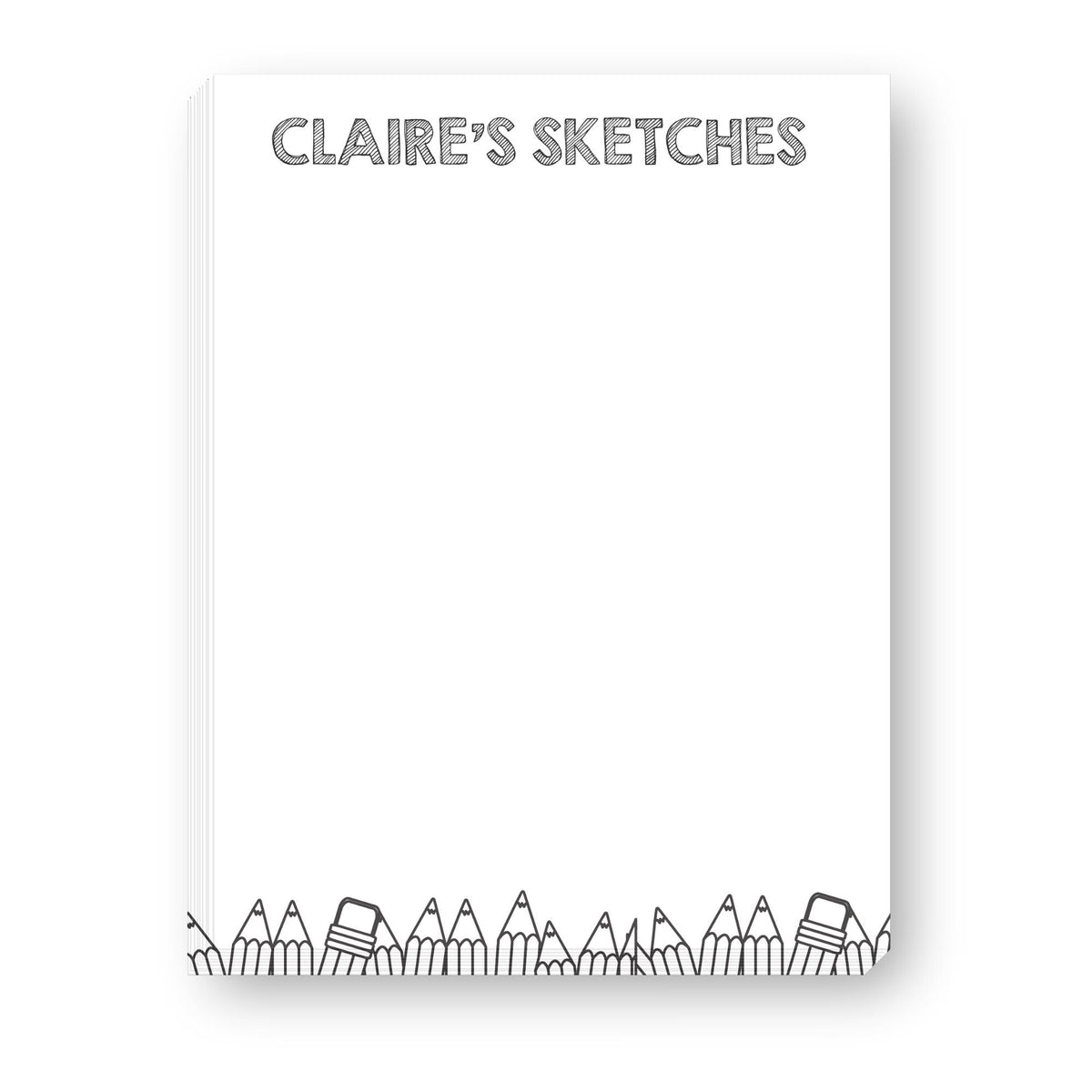 Kids Art/Drawing Pad - example Claire