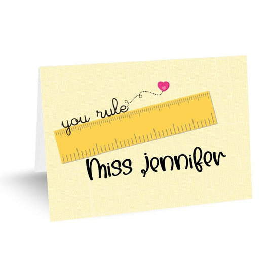 Teacher Thank You Note Cards - Default Title