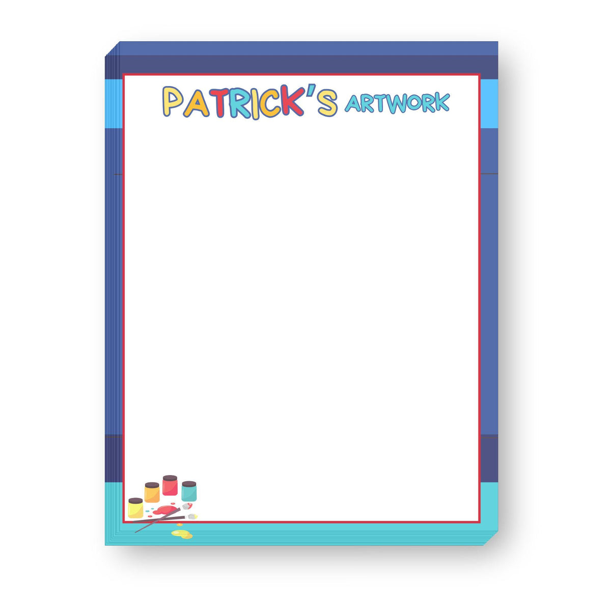 Kids Art Pad — Patrick design