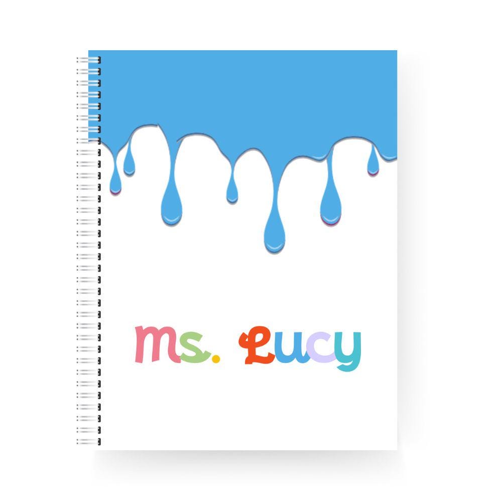Teacher Spiral Notebook - Art