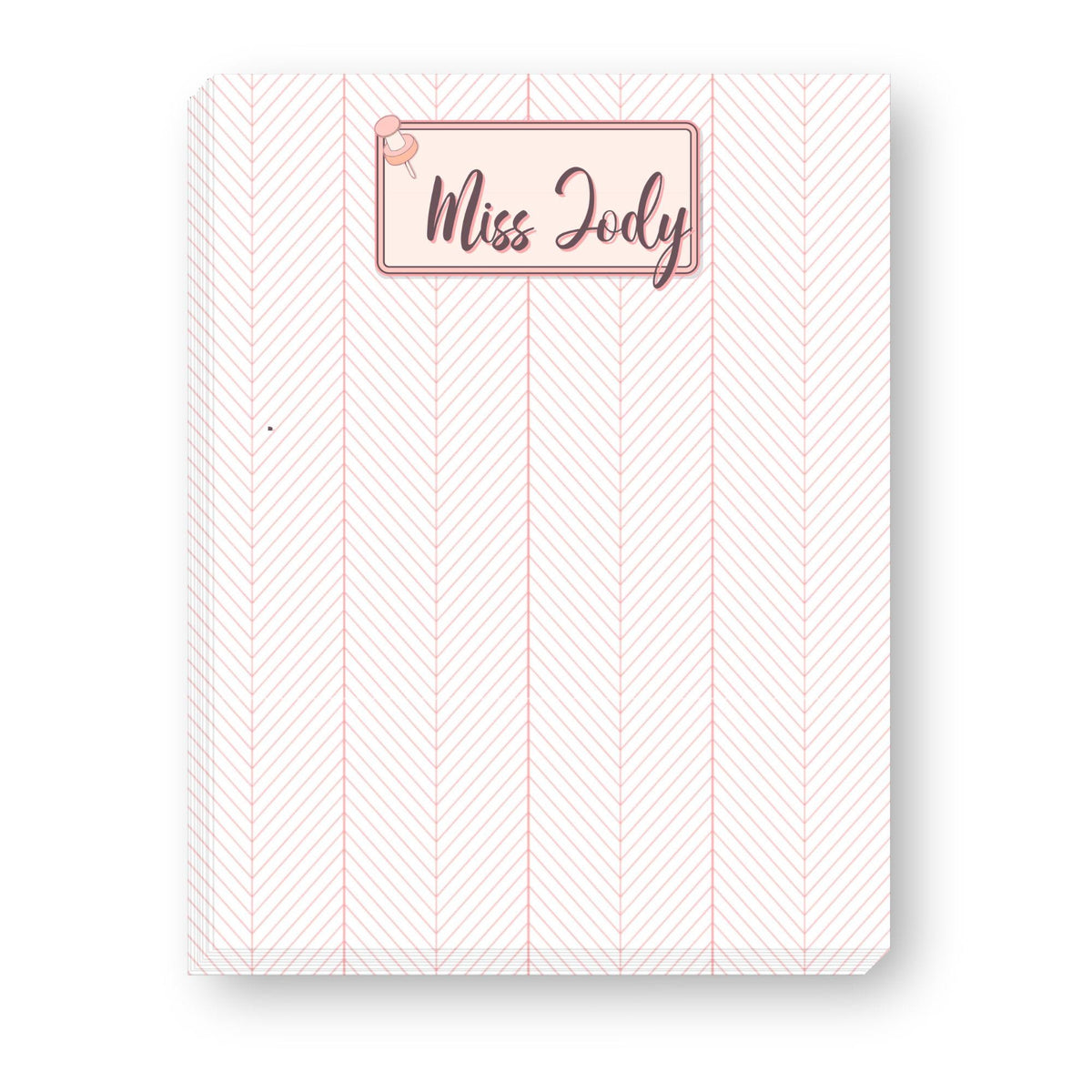 Teacher Large Notepad - Classic