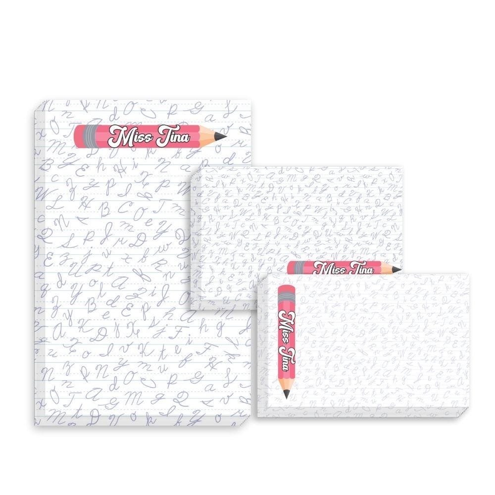 Teacher Multi Pad Set - Red Pencil