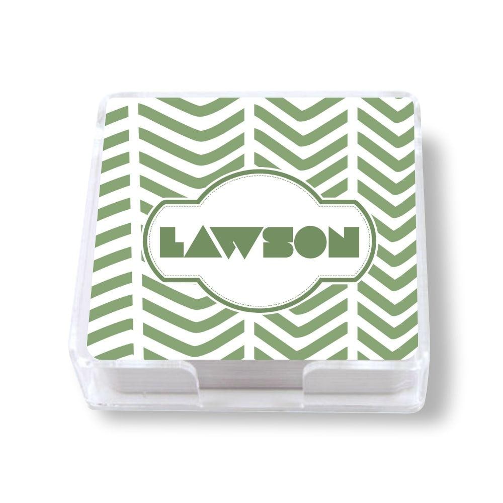 Family Name Coasters - example Lawson