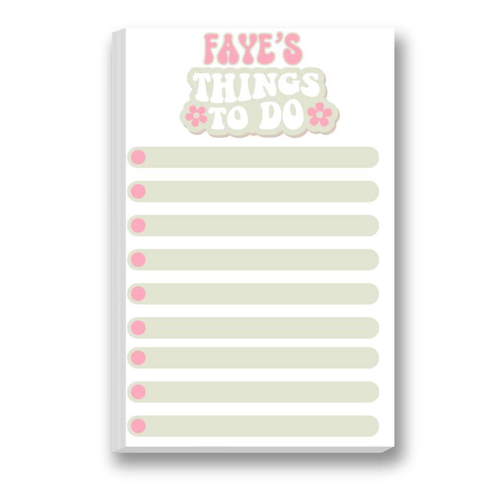 To Do Notepad
