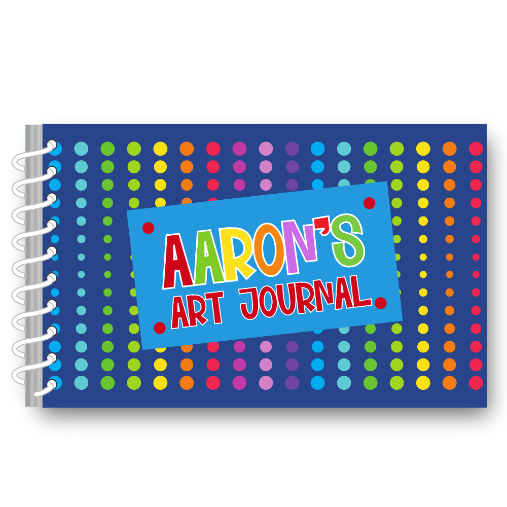 Kids Art Journal — Aaron design